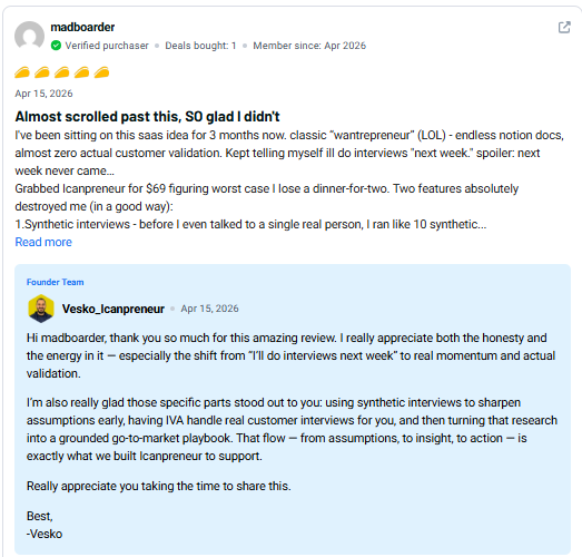 Icanpreneur Appsumo review