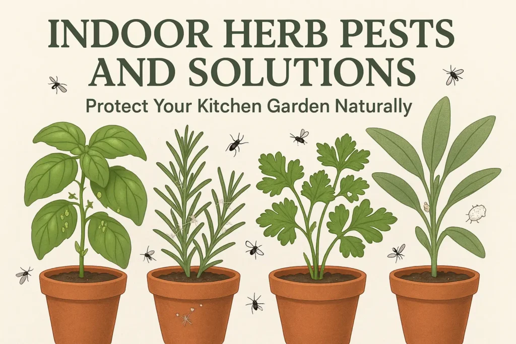 Indoor Herb Pests and Solutions, Common indoor plant pests,,Herb garden pest control,,How to get rid of indoor herb pests,,Natural pest solutions for herbs,,Indoor gardening pest management,,Organic pest remedies for herbs,,Preventing bugs on indoor herbs,,Pests on indoor basil/mint/parsley/etc.,,Safe pest control for edible plants,,Indoor herb infestation fixes,Fungus gnats in herb garden,,Spider mites on indoor herbs,,Aphids on basil leaves,,Whiteflies on indoor plants,,Mealybugs on potted herbs,,Signs of pest damage on herbs,,Insecticidal soap for herbs,,Neem oil for indoor plants,DIY pest control for herbs,,Companion planting for pest prevention,,Homemade herb insect spray,,Essential oils for pest repellent,,Safe pesticides for indoor herbs,,How to make neem oil spray for herbs,,Non-toxic pest control methods,,Herb care and maintenance tips