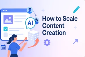 How to Scale Content Creation