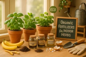 Organic Fertilizers for Indoor Herbs
